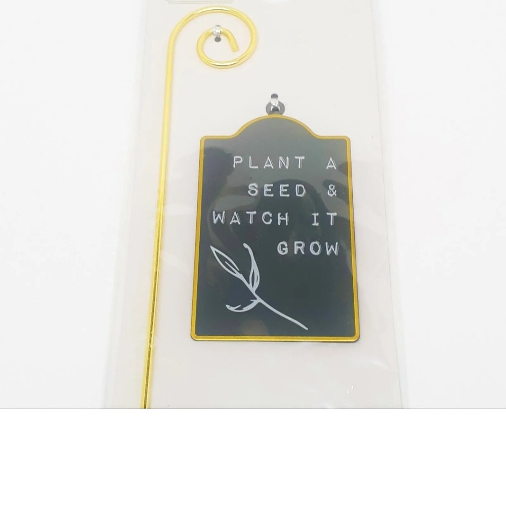 ANKYO FANCY PLANT A SEED AND WATCH IT GROWN "11.5" METAL GARDEN STAKE